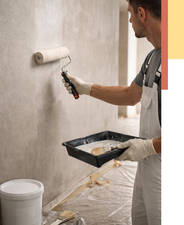 Грунтовка стен в Новошахтинске от 2292 руб. м2 — быстро, недорого, с материалом | ОТДЕЛОЧНИК-Нвш