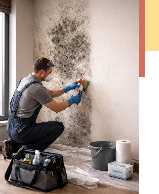 Удаление плесени со стен в Новошахтинске от 2239 руб. — быстро и недорого | ОТДЕЛОЧНИК-Нвш