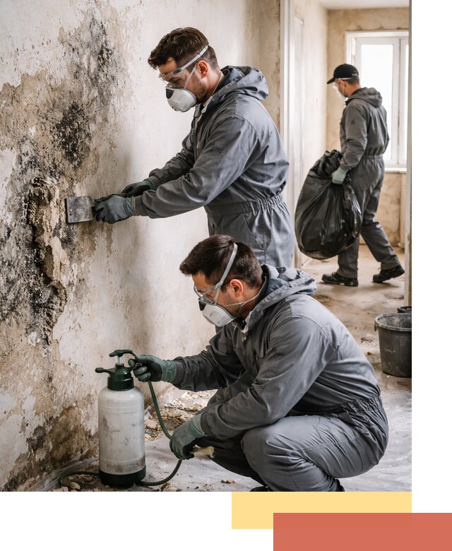 Удаление плесени со стен профессионально в Новошахтинске