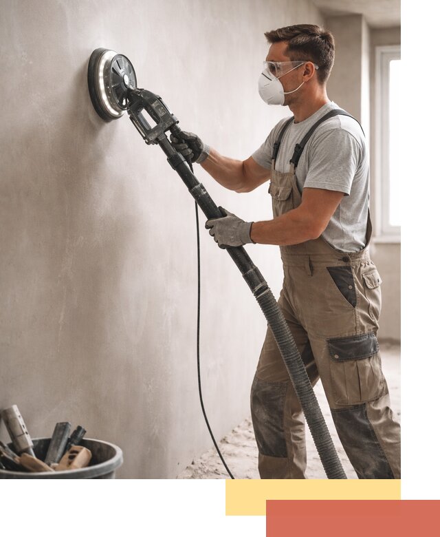 Профессиональная шлифовка стен в Новошахтинске быстро и качественно