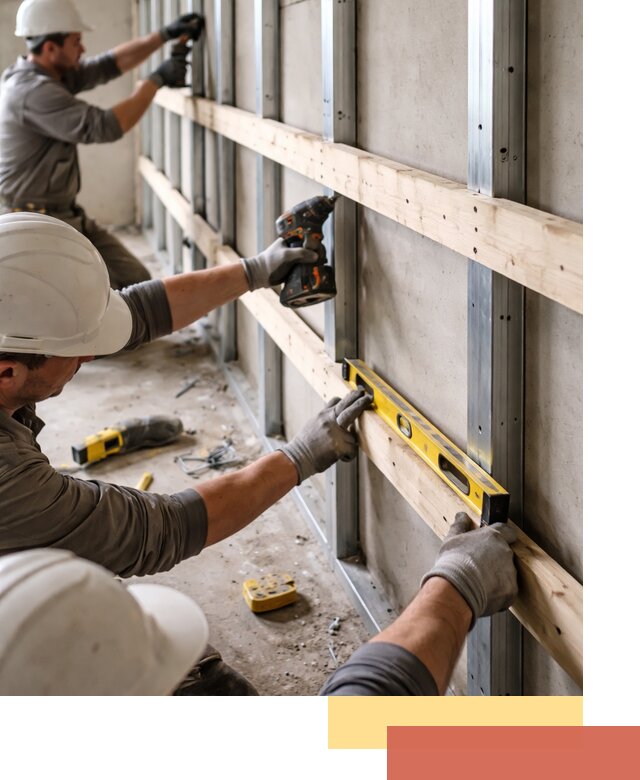 Устройство обрешетки под панели в Новошахтинске