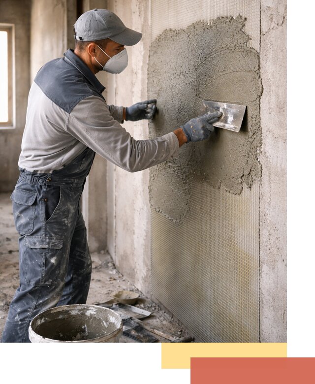 Штукатурка стен по сетке в Новошахтинске под ключ качественно и быстро