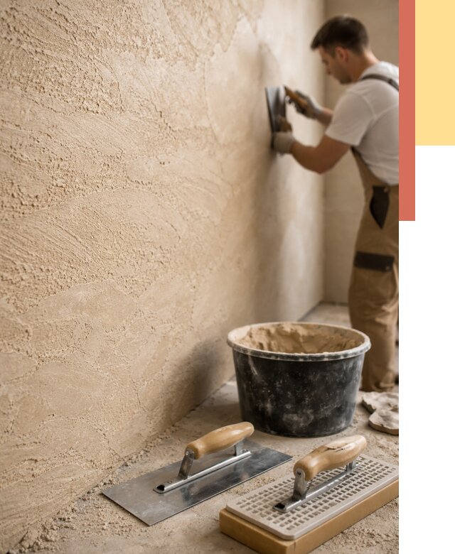 Декоративная штукатурка травертин в Новошахтинске от 1875 руб/м2 — качественно и недорого | ОТДЕЛОЧНИК-Нвш