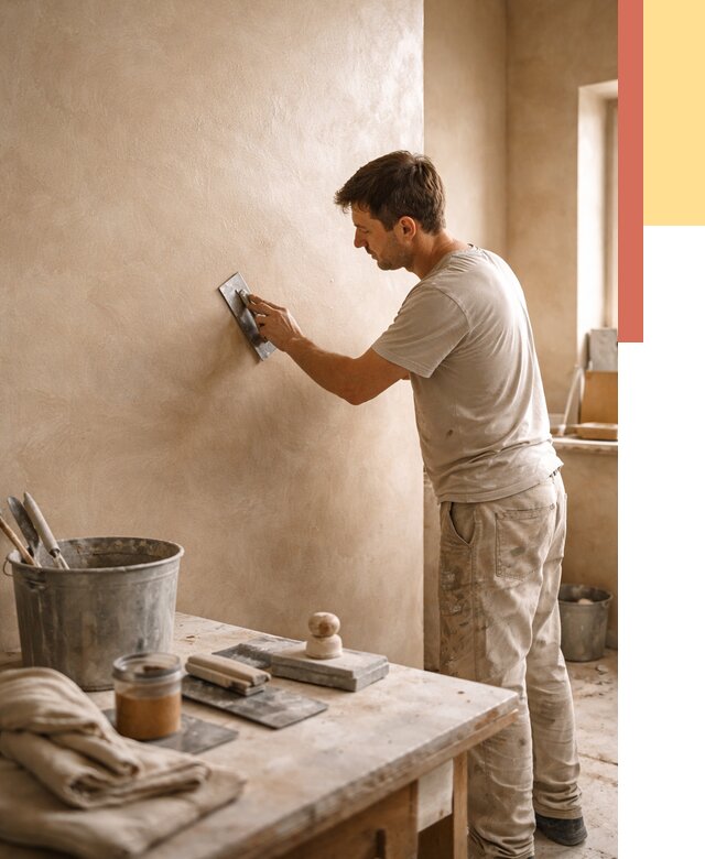 Марокканская штукатурка таделакт в Новошахтинске под ключ от 4375 руб. | ОТДЕЛОЧНИК-Нвш