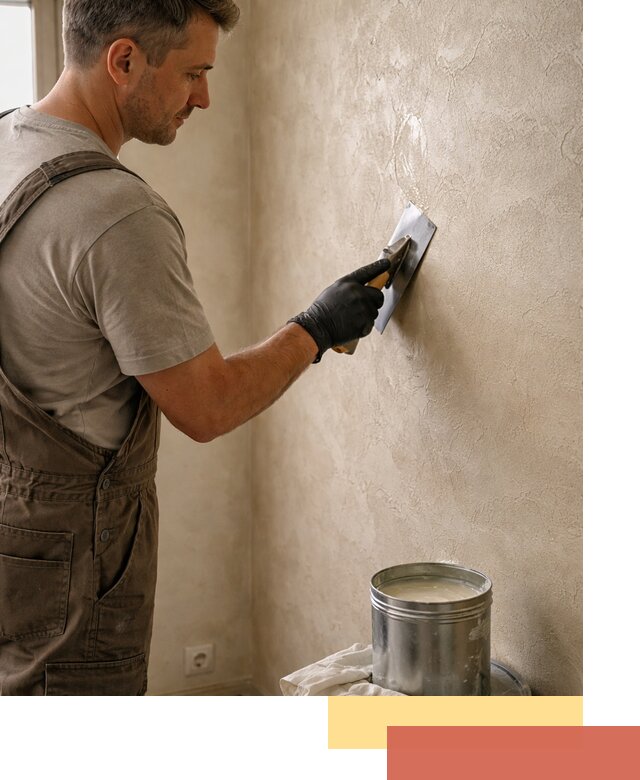 Нанесение воска на штукатурку в Новошахтинске для защиты и блеска