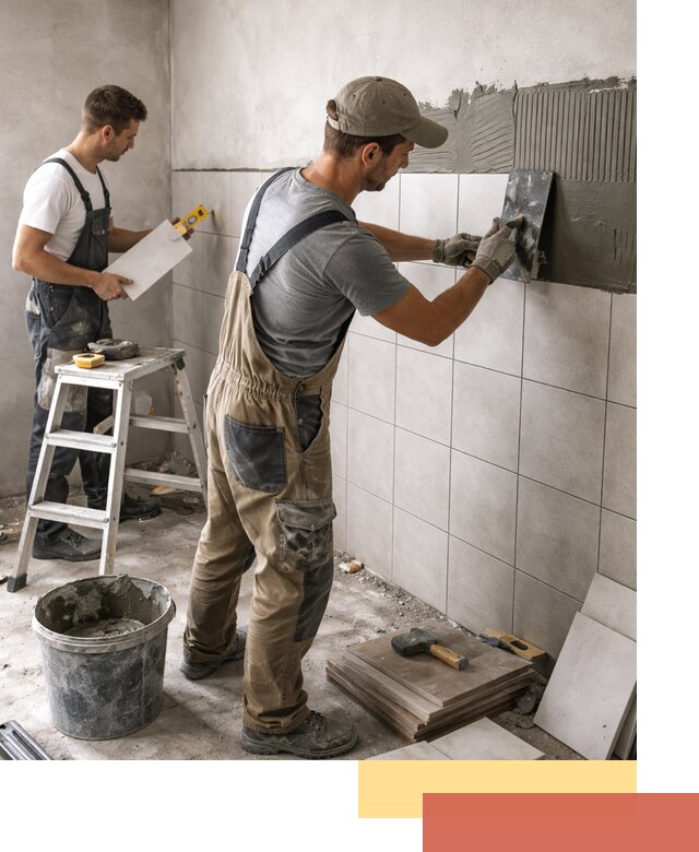 Укладка плитки на стены в Новошахтинске профессионально и надежно