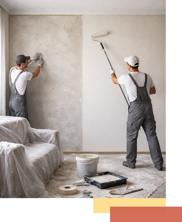 Покраска стен антивандальной краской в Новошахтинске