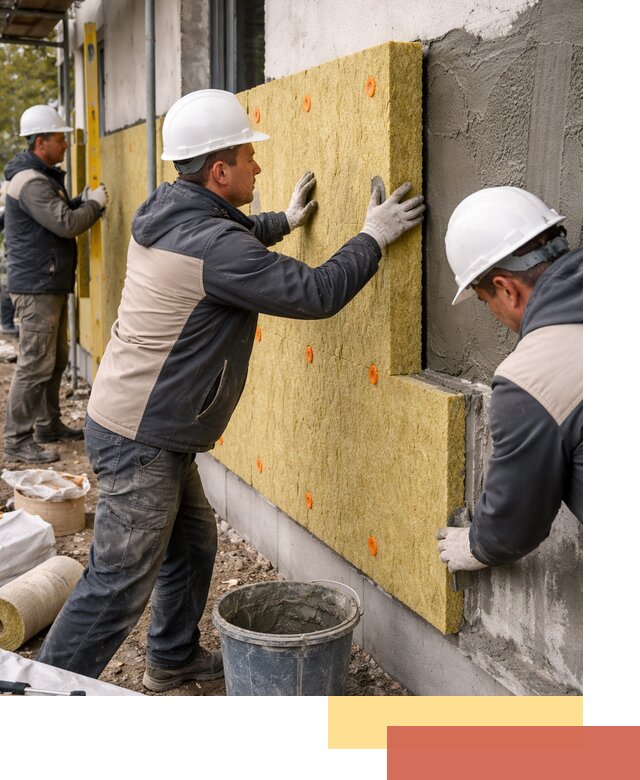 Утепление стен минватой в Новошахтинске — тепло и звукоизоляция