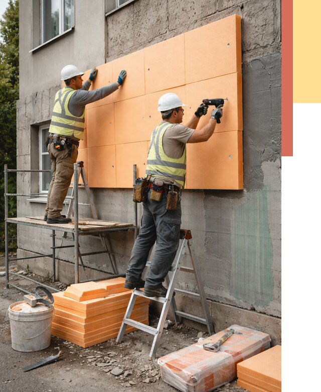 Утепление стен пеноплексом в Новошахтинске от 1927 руб./м2 — быстро и недорого | ОТДЕЛОЧНИК-Нвш