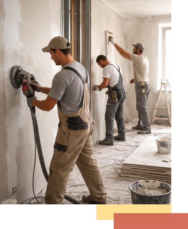 Профессиональная отделка стен в Новошахтинске качественно и в срок