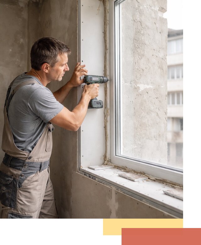 Монтаж гипсокартонных откосов в Новошахтинске под ключ