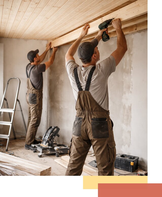 Монтаж потолка из вагонки в Новошахтинске профессионально и аккуратно