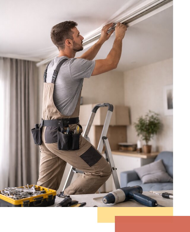 Ремонт натяжных потолков в Новошахтинске — качественно и оперативно