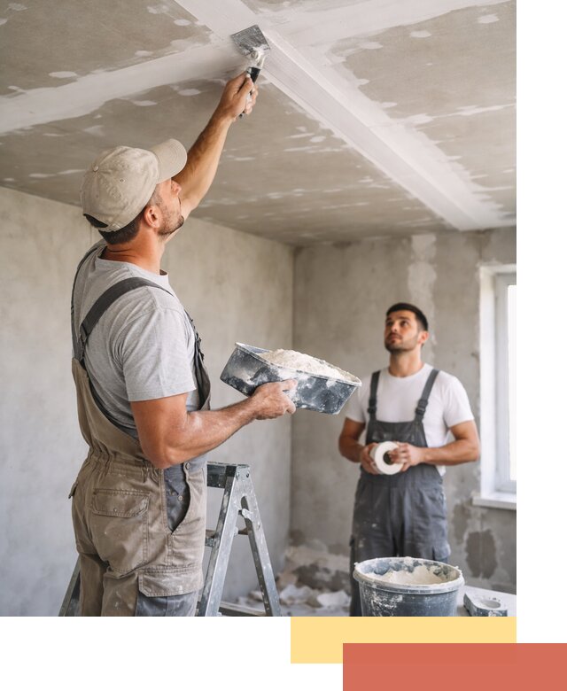 Обработка швов потолка ГКЛ в Новошахтинске: качественная заделка и шпатлевка