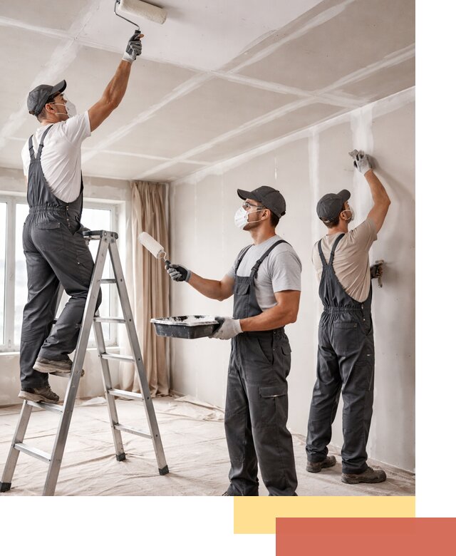 Покраска потолка из гипсокартона в Новошахтинске качественно и недорого