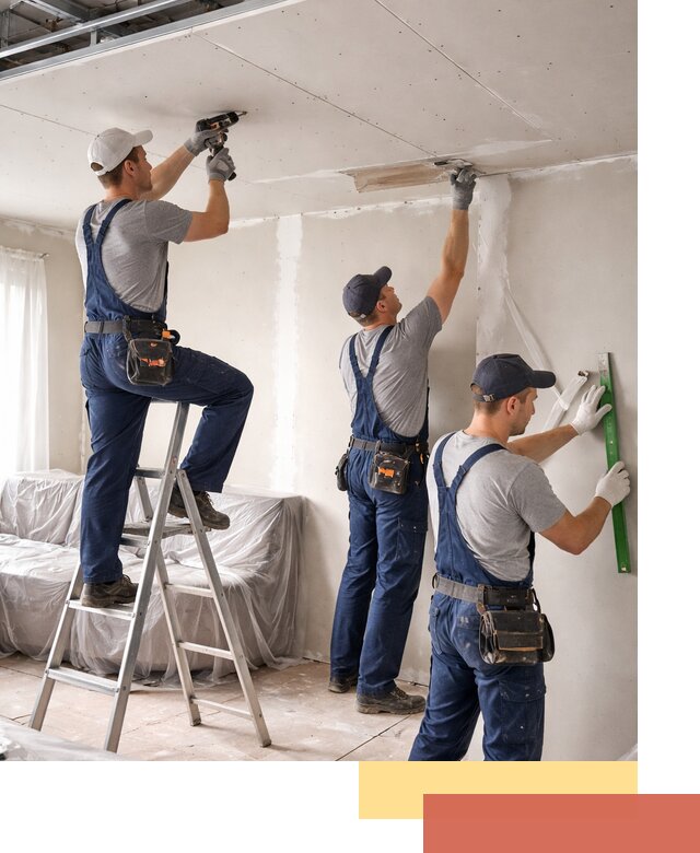 Профессиональная отделка потолка в Новошахтинске быстро и качественно