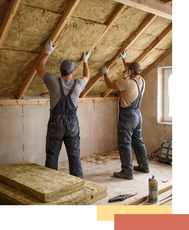 Утепление потолка минеральной ватой в Новошахтинске